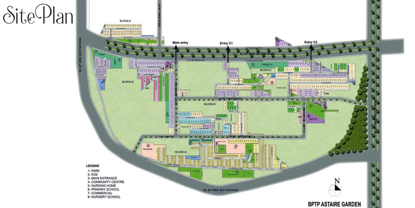 Paras Quartier Site Plan